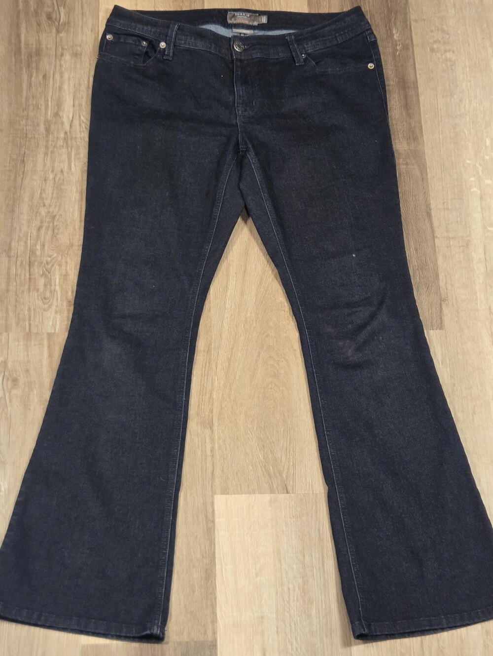 Torrid Luxe Slim Boot Super Stretch Sz 10T EUC